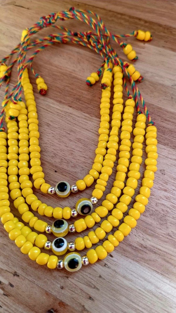 Producto - Tobipulsera nazar - amarillo