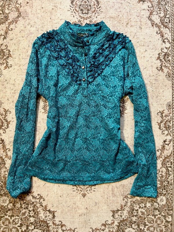 Producto - Turquoise Lace Shirt - 0