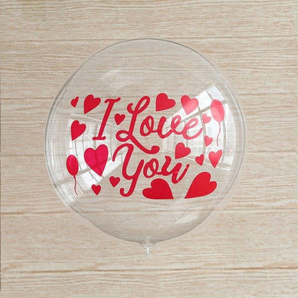 Producto - Globos Burbujas con Varillas TANDA LOVE x 10