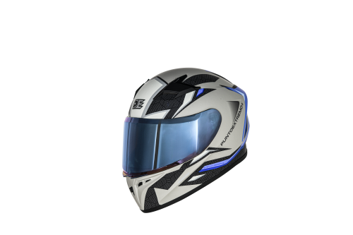 Producto - Casco Punto Extremo Scorpion Gris con Azul - 2