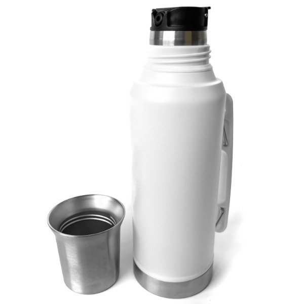 Producto - Termo Simil Stanley Mate System 1L Blanco