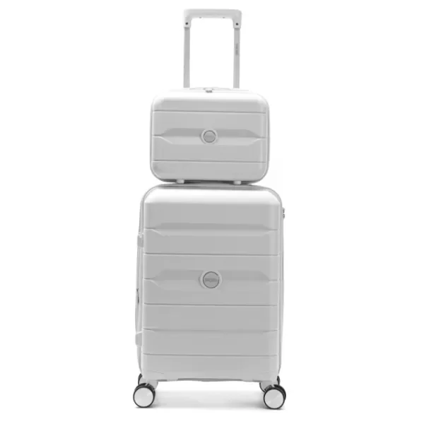 Producto - SET VALIJA SKORA WHITE