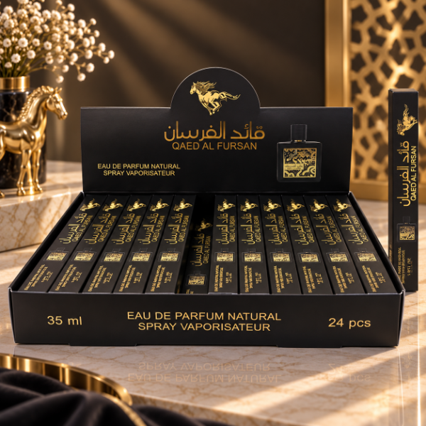 Producto - PERFUME ARABE QAED FURSAN NEGRO 35ML AB100-17