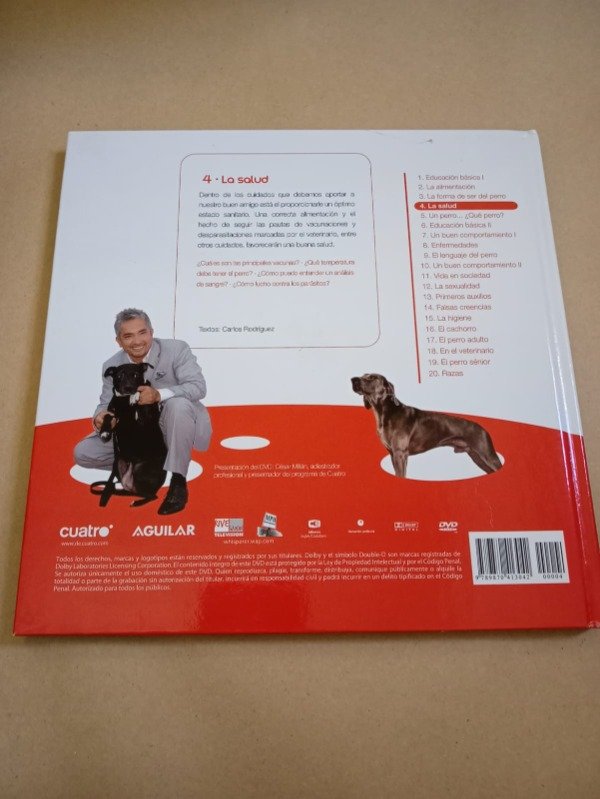 Producto - El encantador de perros #4 - Carlos Rodríguez - Aguilar 2009 Libro + DVD - 1