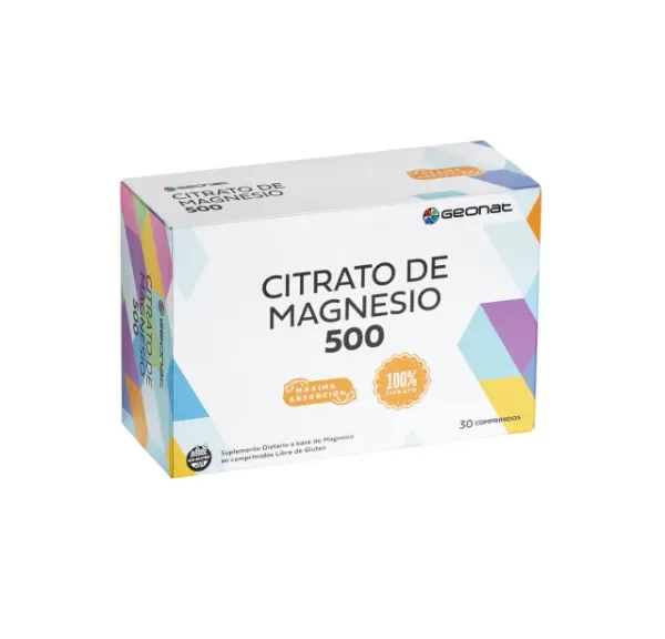 Producto - Citrato de Magnesio 500Geonat