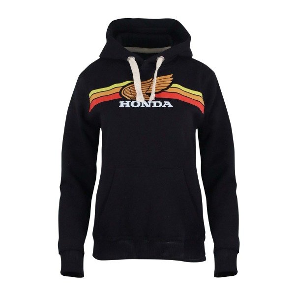 Producto - Buzo Honda Hoodie Retro Mujer - Negro