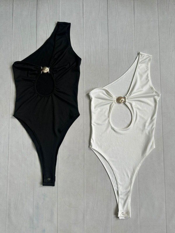 Producto - [6826] Body irregular 1 hombro ''Beach'' microfibra