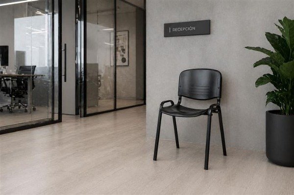 Producto - Silla Lobby Asiento y Respaldo Plastico - 1