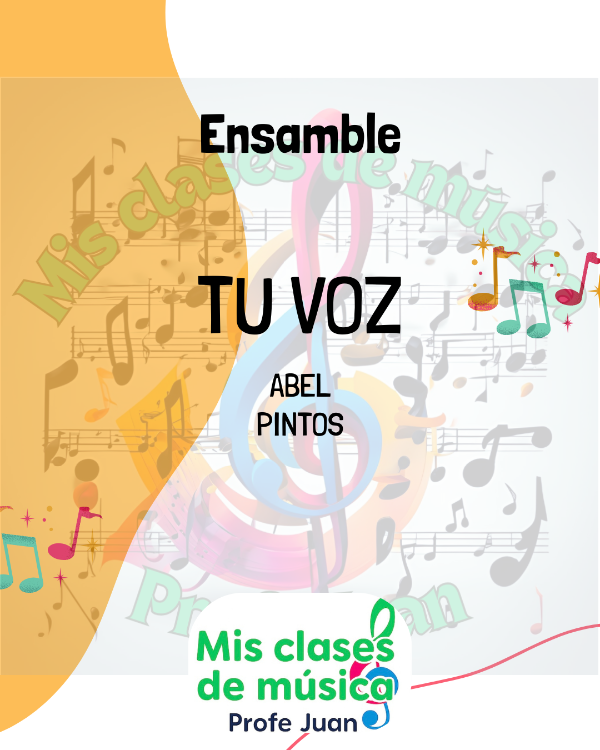 Producto - Tu Voz (Abel Pintos) Ensamble
