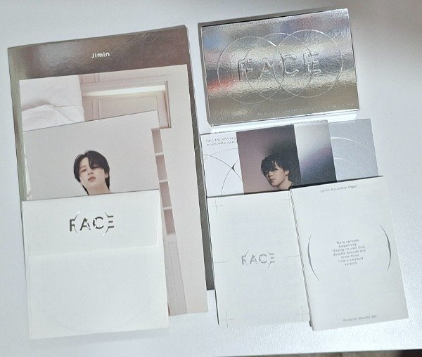 Producto - SET ALBUM FACE MAS FACE WEVERSE