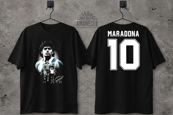 Producto - Remera Maradona Adulto joven niño