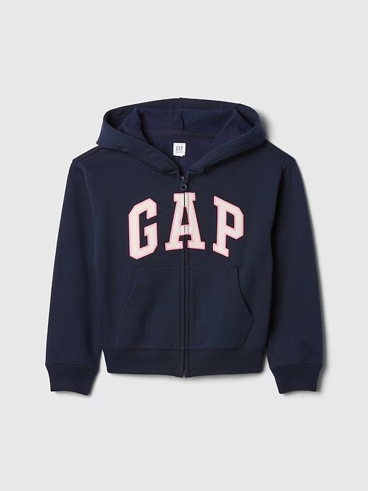 Campera con friza gap talle 14 azul