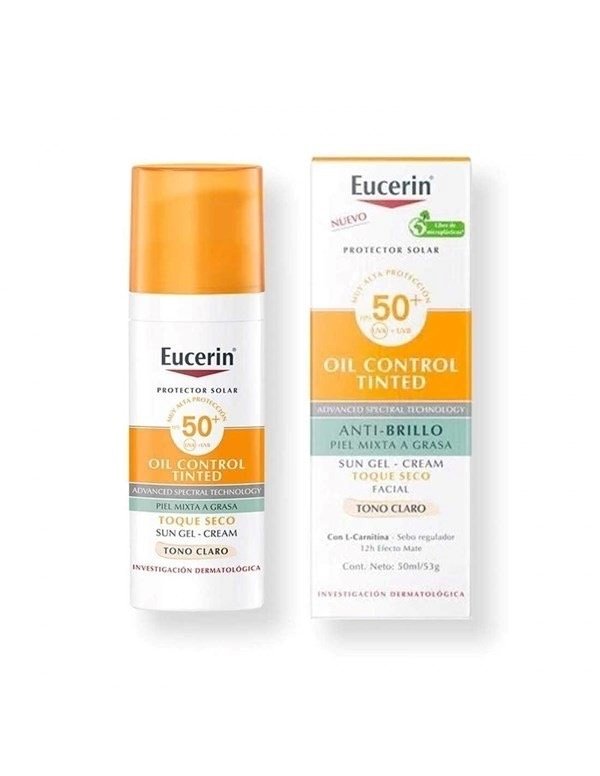 Producto - Protector Solar Eucerin Toque seco Color Claro