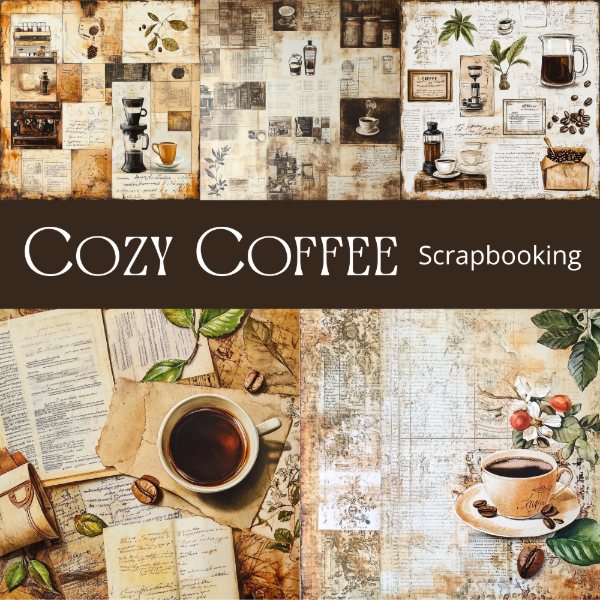 Producto - Colección Vintage Coffee - Journaling / Scrapbooking - SC38