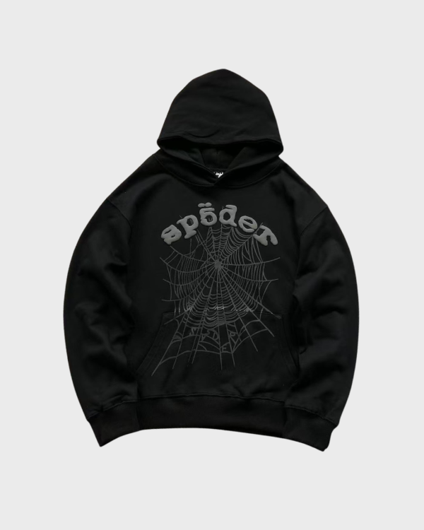 Producto - HOODIE SP5DER BLACK AND BLACK