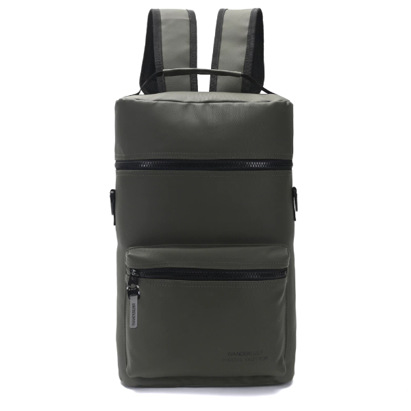Producto - Bolso mochila Wanderlust engomada verde