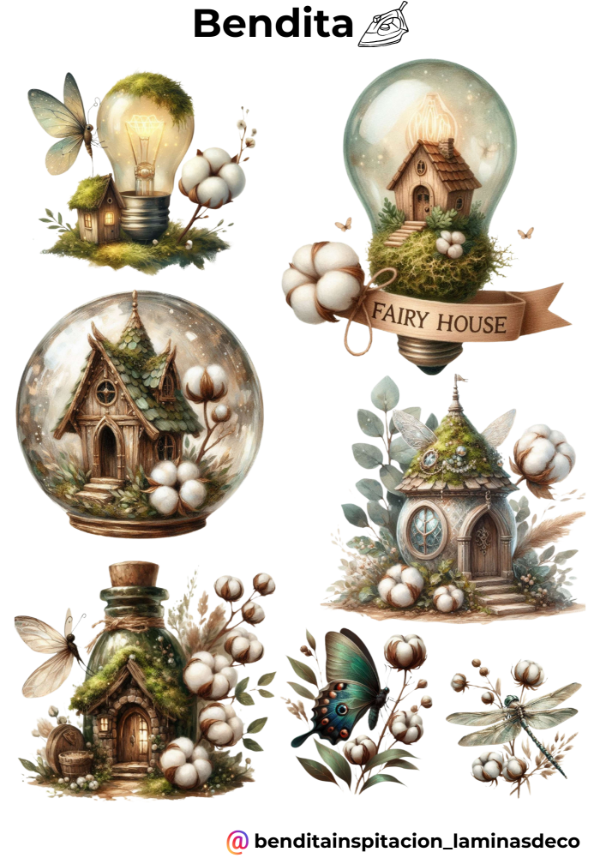 Producto - Bendita Plancha 180 Hadas y animalitos