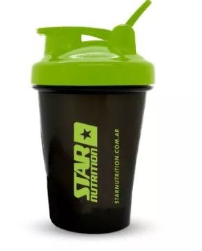 Producto - Shaker corto Star Nutrition 400ml verde