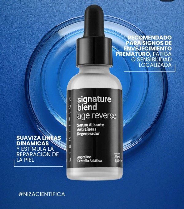 Producto - Signature blend age reverse ( sérum alisante ,anti líneas y regenerador ) 30 ml
