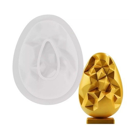 Producto - Molde Huevo de Pascua craquelado de 15 cm