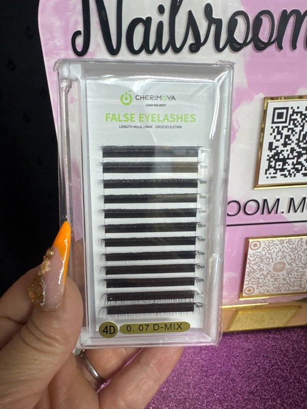 Producto - Pestañas tecnologicas 4D 0,07D mix