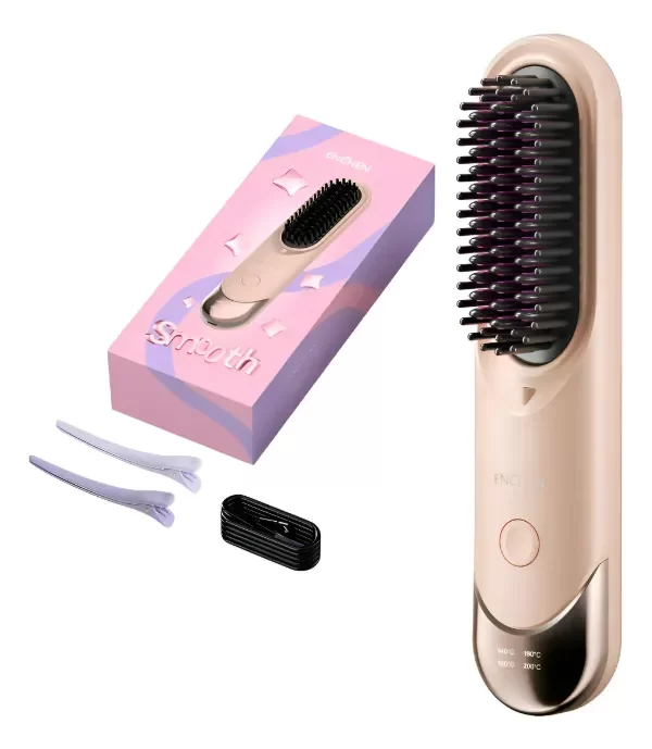 Producto - ENCHEN CEPILLO ALISADOR ROSA/LILA