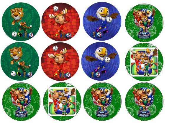 Producto - LAMINA COMESTIBLE MUNDIAL 2026 4