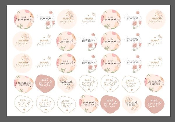 Producto - Sticker Feliz dia Mama