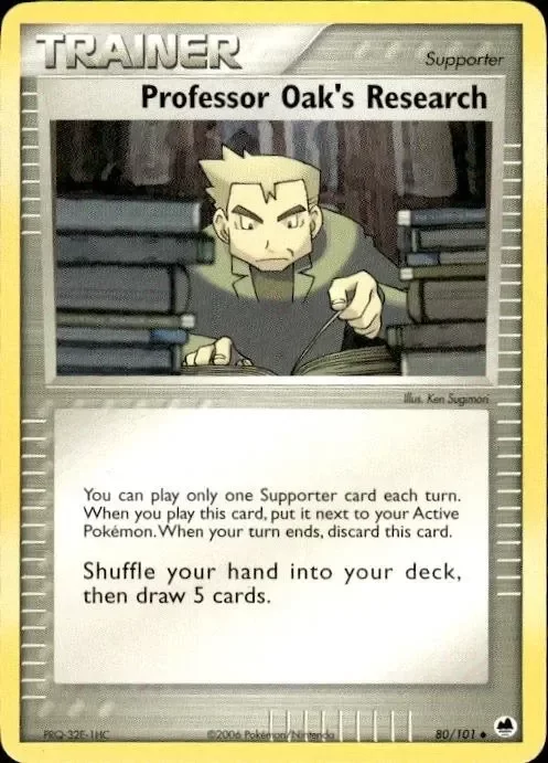 Producto - Pokemon Professor Oak's Research Dragon Frontiers 80/101