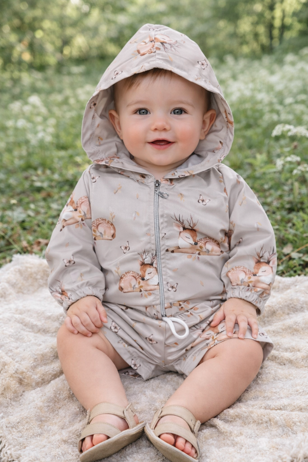 Producto - CURVA CONJUNTO ROMPEVIENTO (CAMPERA + SHORT)