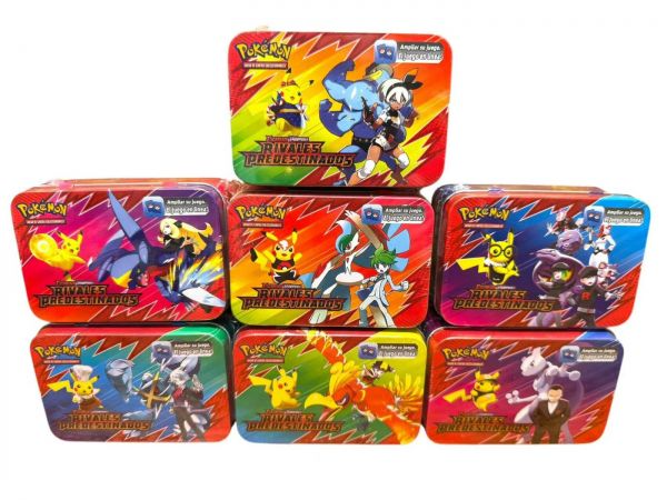 Producto - Cartas en Lata Pokemon - Rivales Predestinados