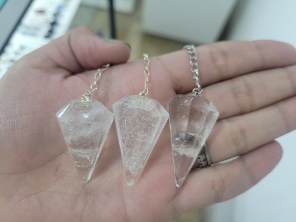 Producto - Péndulos de Cuarzo Cristal
