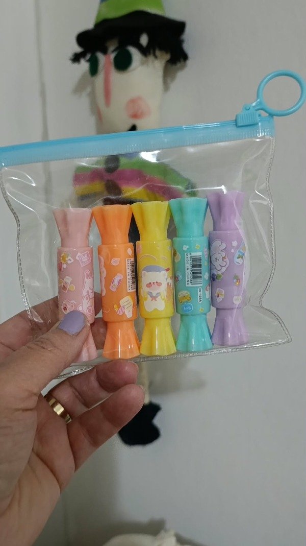 Producto - Resaltadores DOBLE PUNTA - Caramelos - Pack 5u