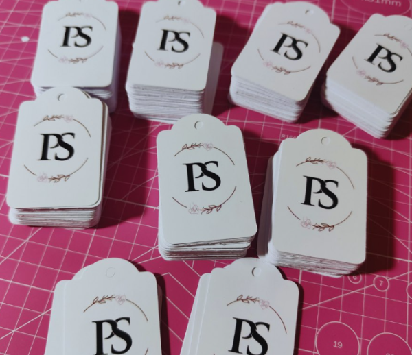Producto - 100 Tags Personalizados (Corte Clásico / Silueta) - 15