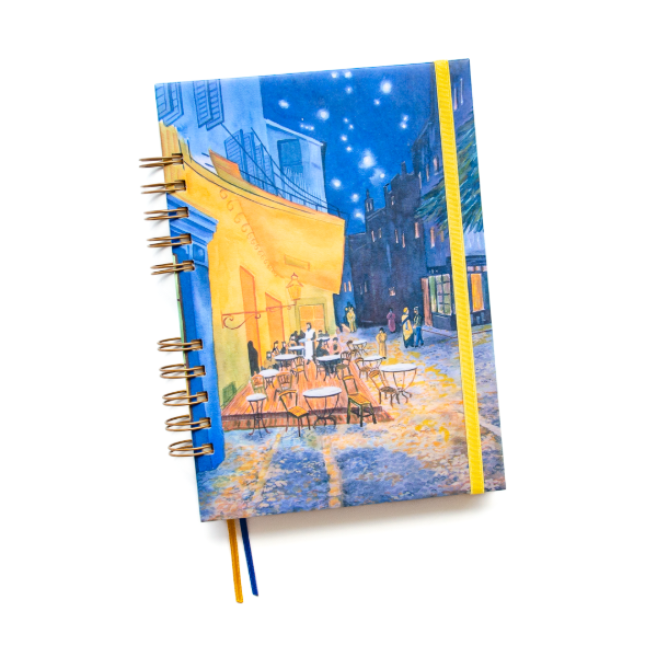 Producto - Cuaderno / Agenda - Van Gogh - Terraza de café