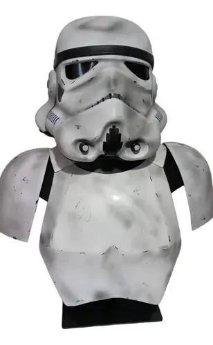 Producto - Busto Stormtrooper Battle Damage Star Wars Tamaño Real, NUEVO