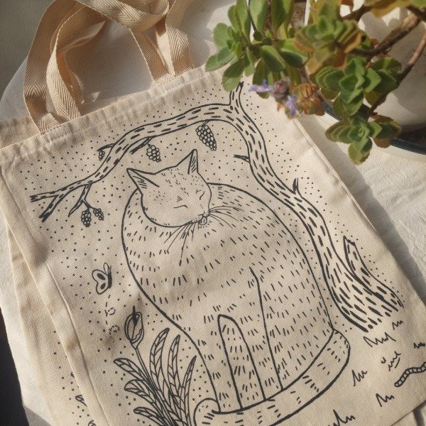 Producto - Tote bag El baño