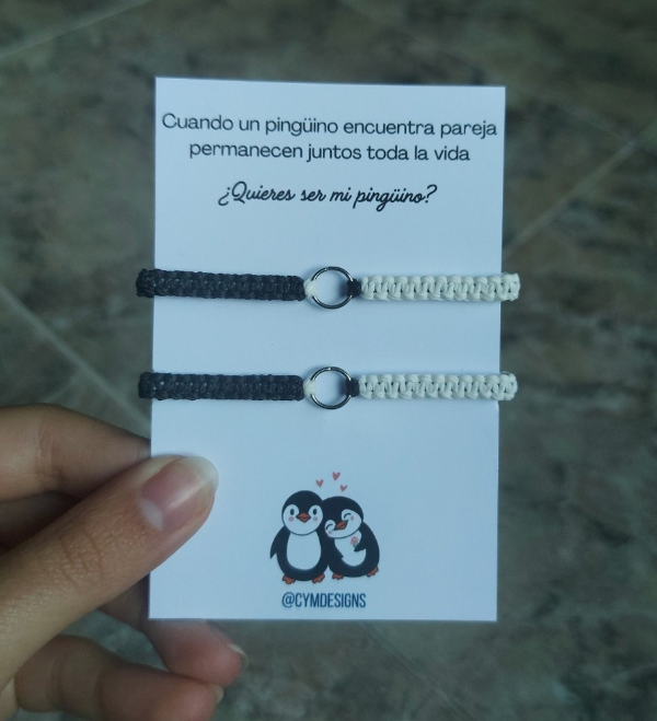 Producto - Pulseras para compartir pingüinos