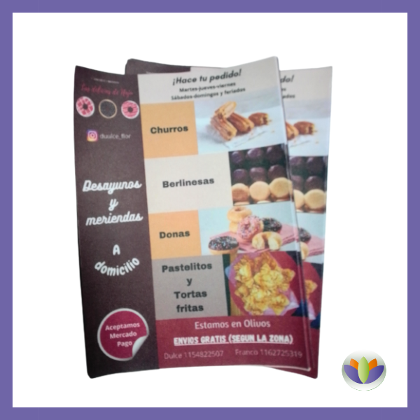Producto - Volantes-flyers personalizados. Papel obra 75gr