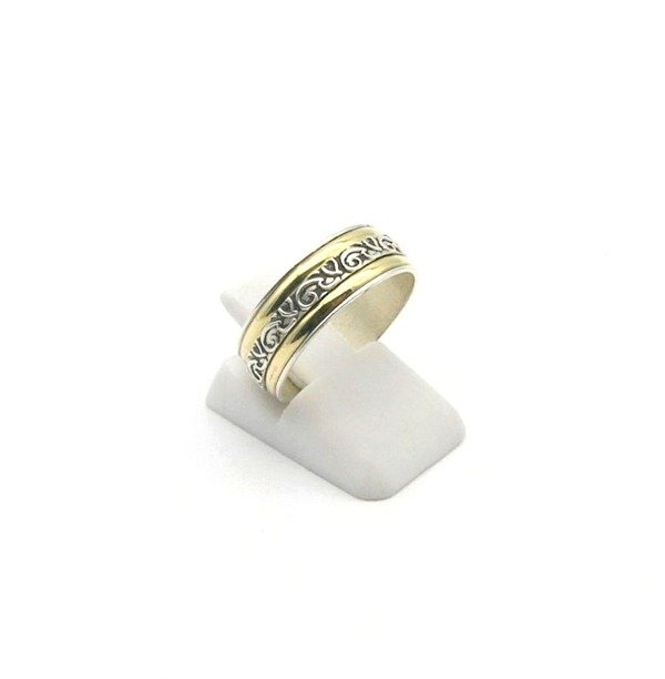 Producto - Alianzas AL18 plata y oro