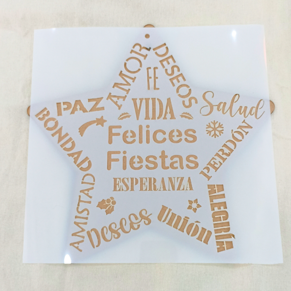 Producto - Combo Estrella + stencil 30cm II