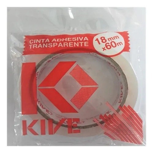 Producto - CINTA ADHESIVA KIVE 18mm.x60mts.
