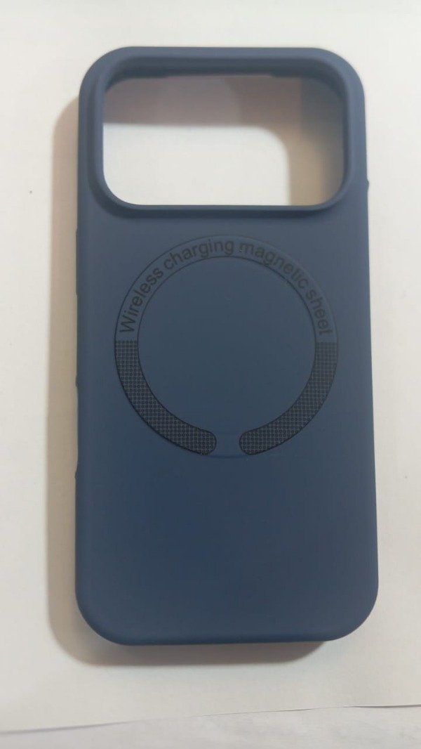 Producto - Funda Silicone Case con MagSafe Azul para iPhone 17 Pro