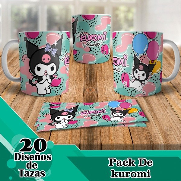 Producto - Diseños Digitales / Plantillas Para Tazas De Kuromi M1