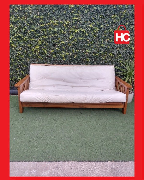 Producto - Sillón Futón de Madera Maciza