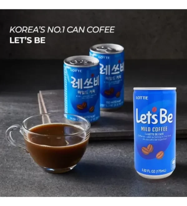 Producto - Let's Be Mild Coffee - Lotte - Cafe con Leche