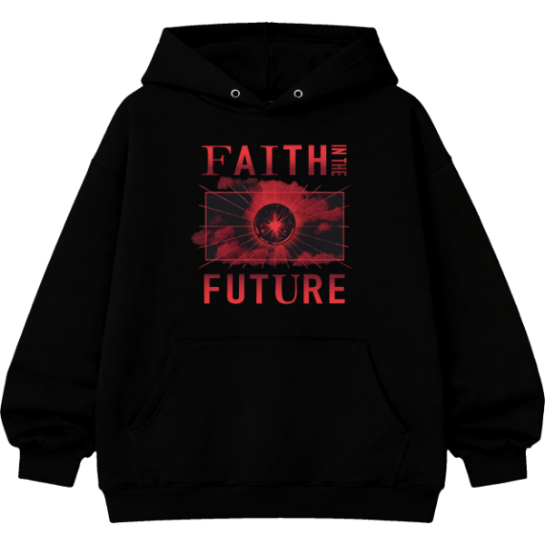 Producto - Louis Tomlinson Buzo Canguro - Faith In The Future Nubes