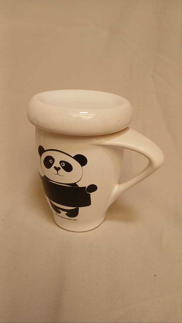 Producto - Taza Latte Pizarrón - Panda