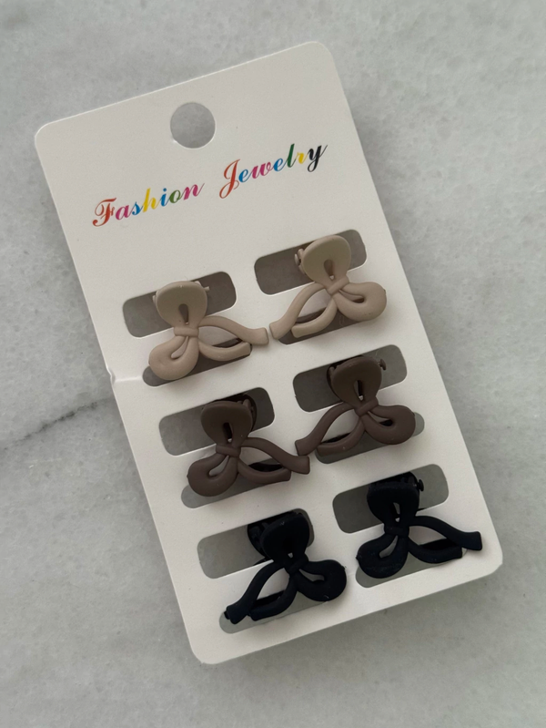 Producto - Broche mini moño