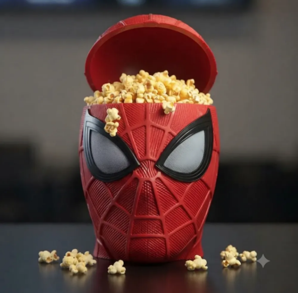 Producto - Pochoclera y Vaso 3D Spiderman - 3